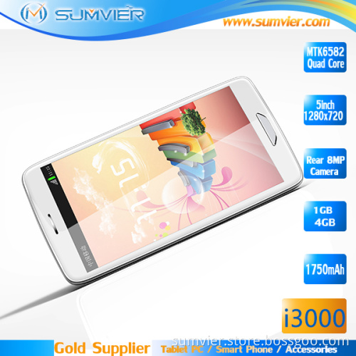 Mtk6589 Android 4.2 Smart Phone for 5inch Quad Core